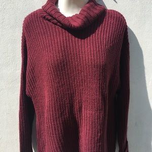 American rag burgundy sweater